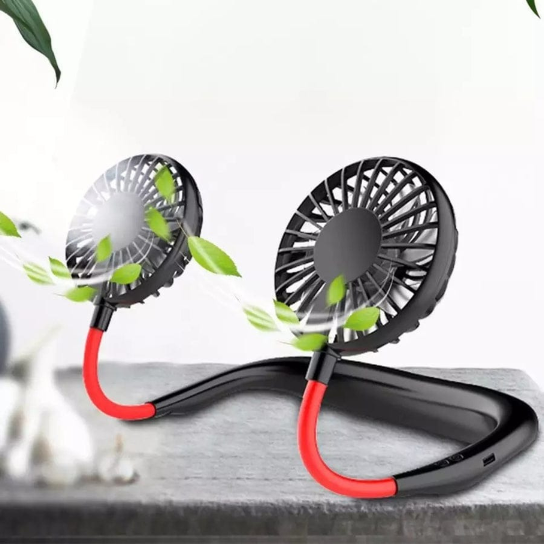 7-Wing Rechargeable Portable Neck Fan