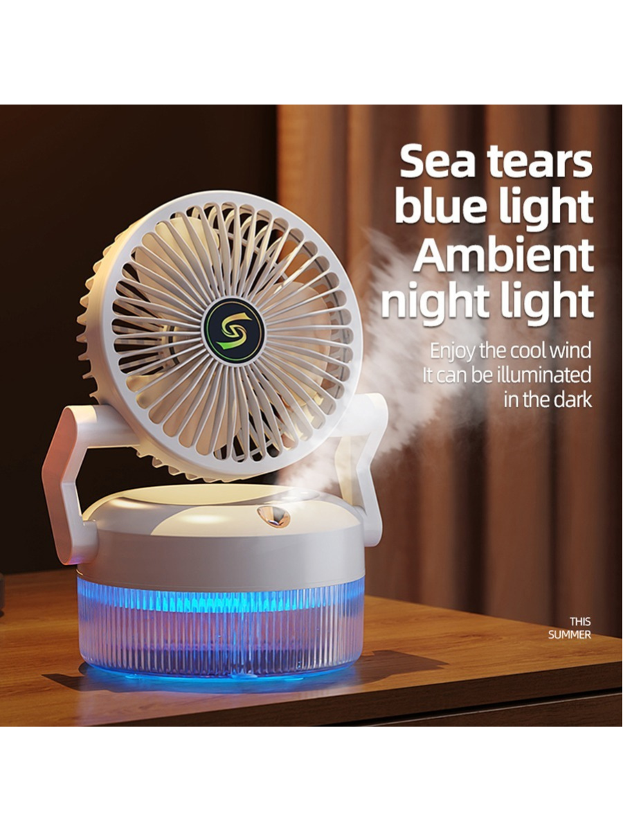800ml Rechargeable Mist Fan