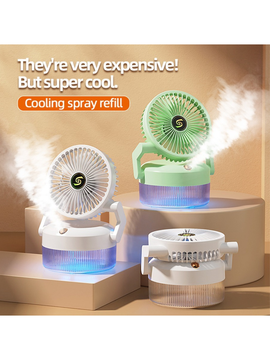 800ml Rechargeable Mist Fan